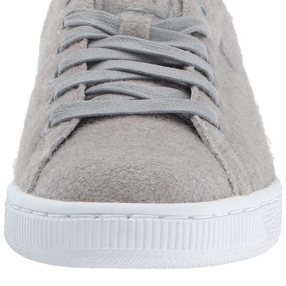 Puma basket classic embossed wool sneakers - Picture 5 of 7